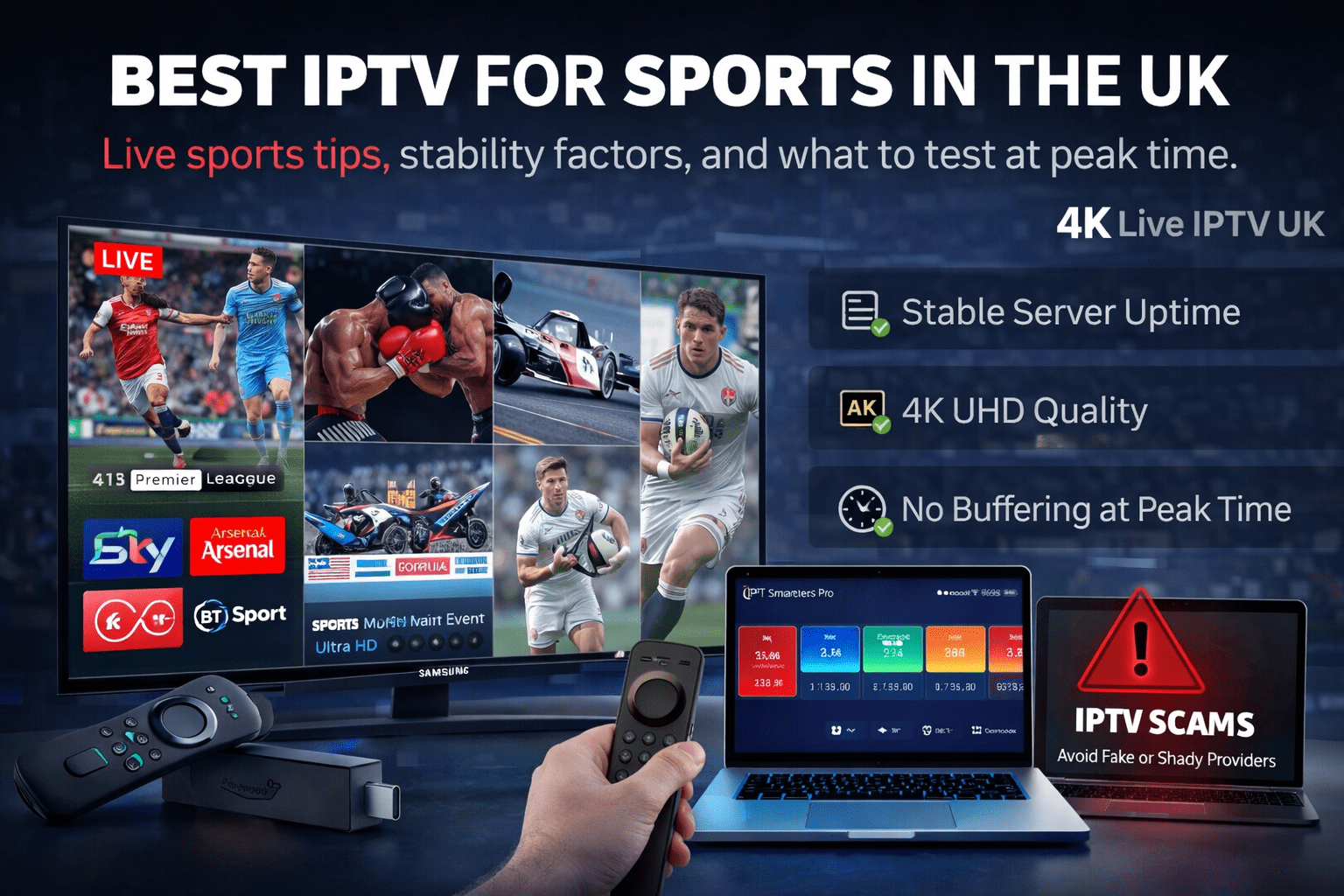 Best IPTV for Sports in the UK (2025): Watch Live Sports Without Cable – best IPTV for sports UK