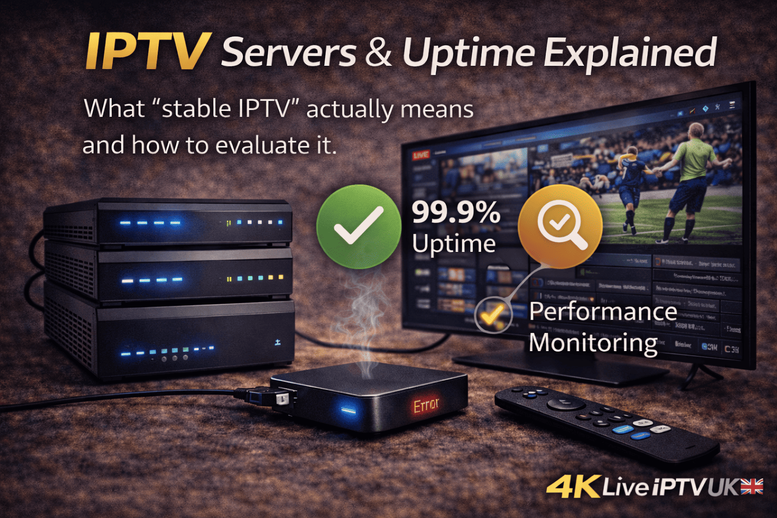 IPTV Servers & Uptime Explained: What “Stable IPTV” Really Means – stable IPTV servers